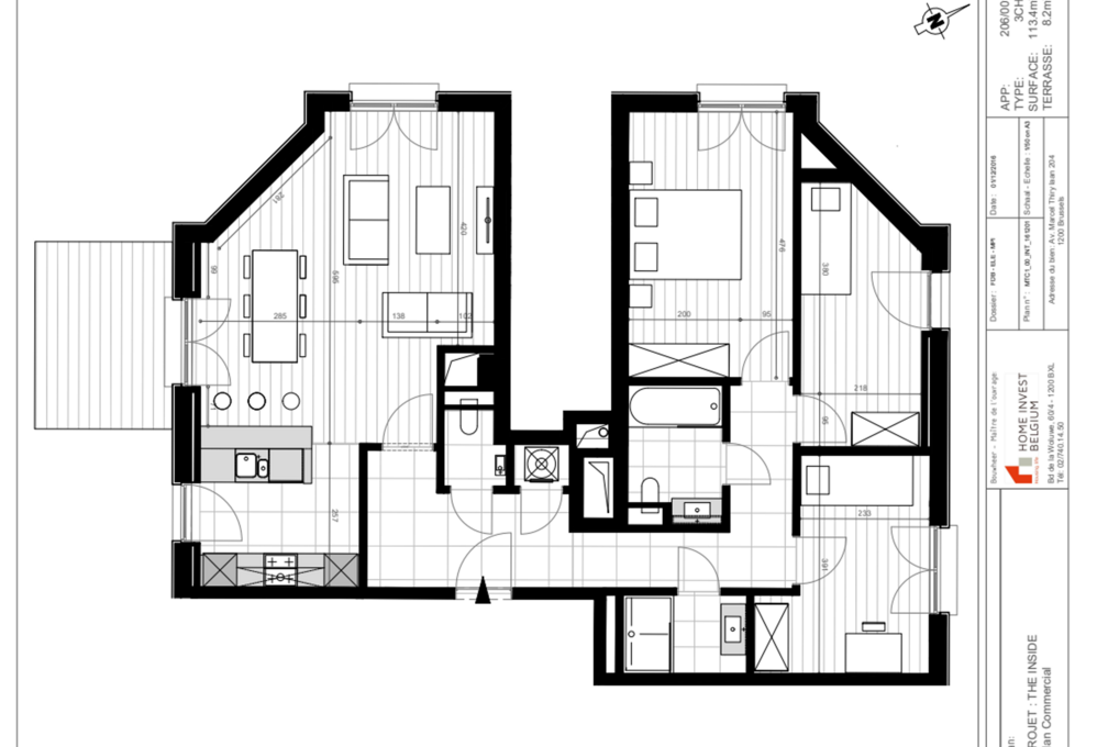 Flat for rent in Woluwe-Saint-Lambert