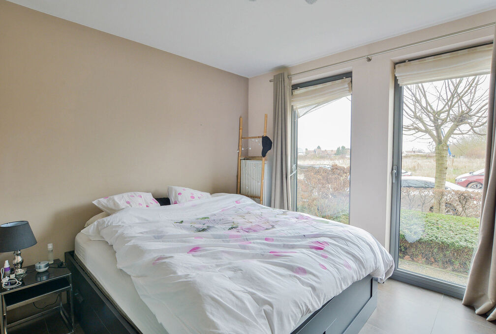 Gelijkvloerse verd. + tuin te huur in Wezembeek-Oppem