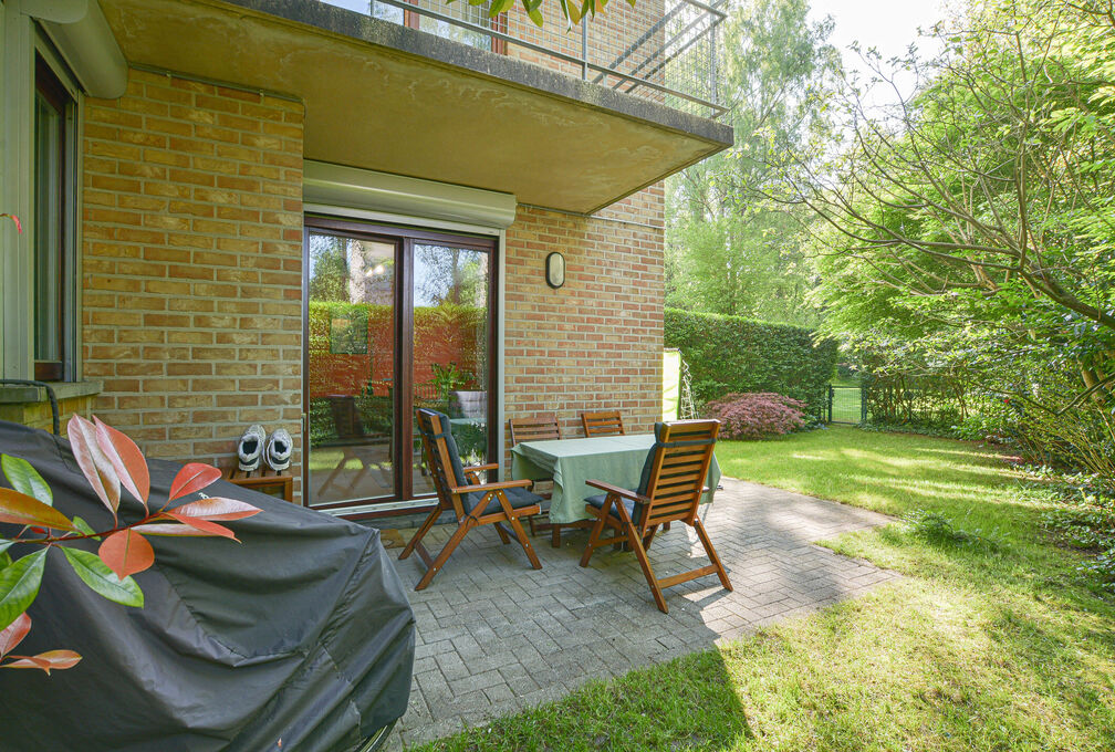 Gelijkvloerse verd. + tuin te koop in Woluwe-Saint-Pierre