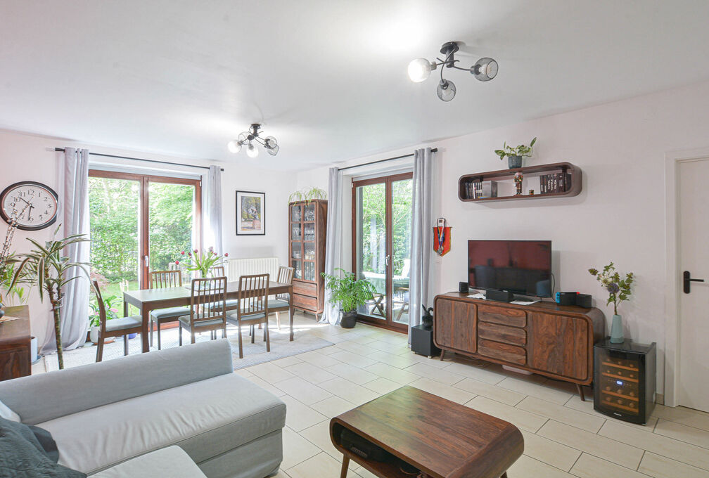 Gelijkvloerse verd. + tuin te koop in Woluwe-Saint-Pierre