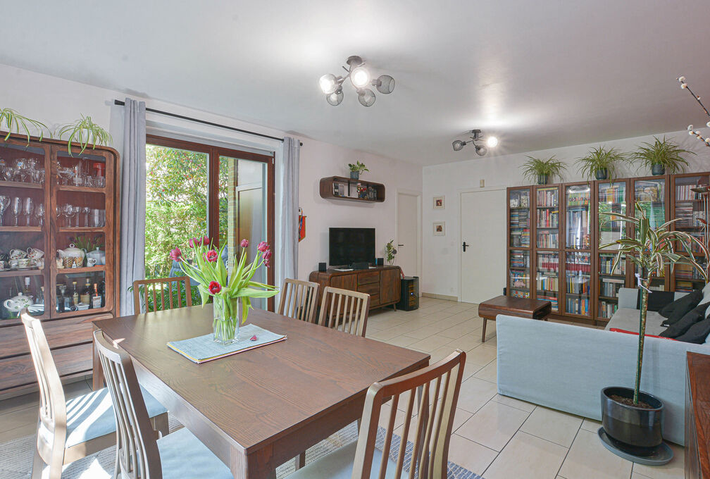 Gelijkvloerse verd. + tuin te koop in Woluwe-Saint-Pierre