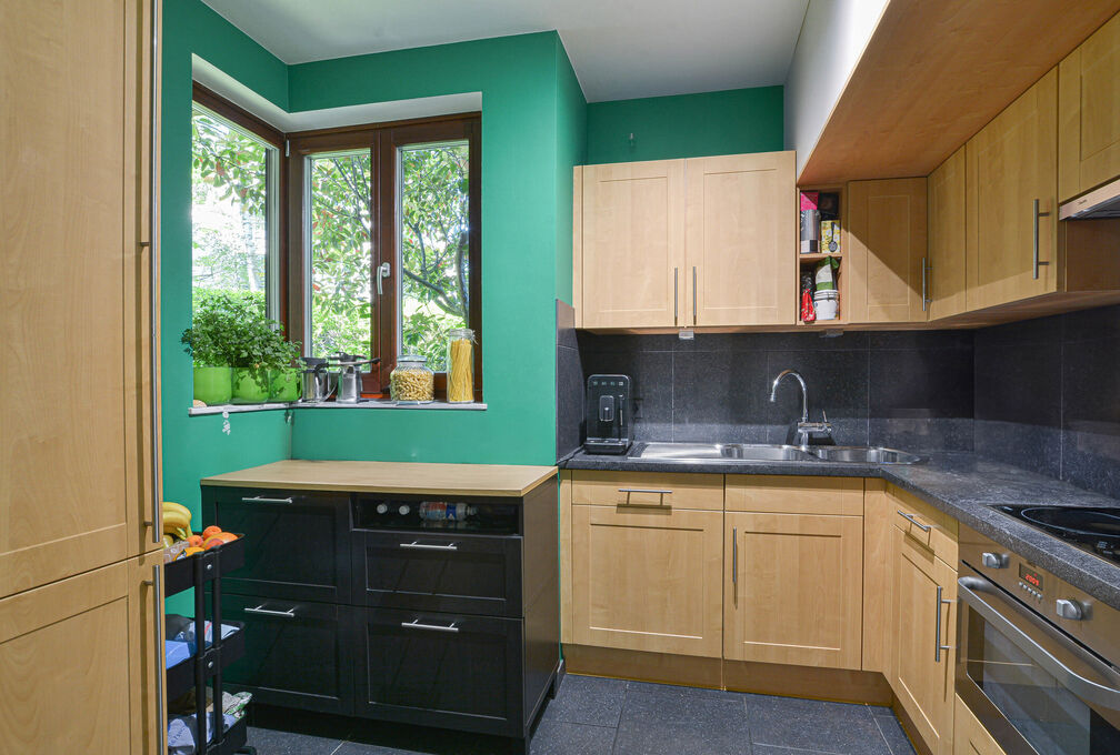 Gelijkvloerse verd. + tuin te koop in Woluwe-Saint-Pierre