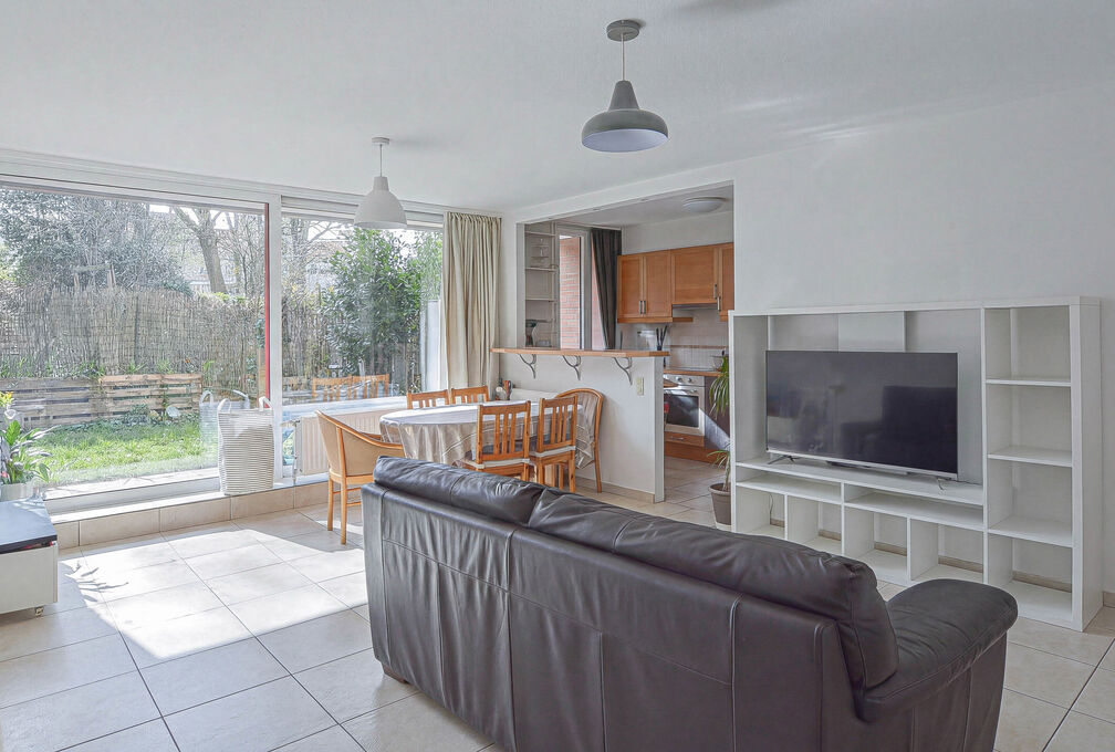 Gelijkvloerse verd. + tuin te koop in Woluwe-Saint-Pierre