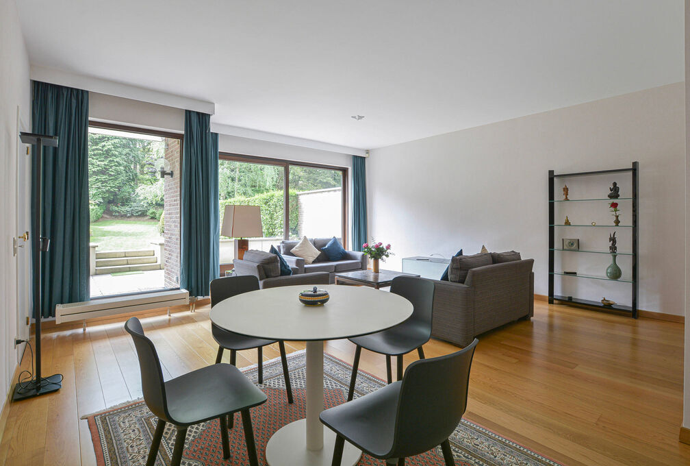 Gelijkvloerse verd. + tuin te koop in Woluwe-Saint-Pierre