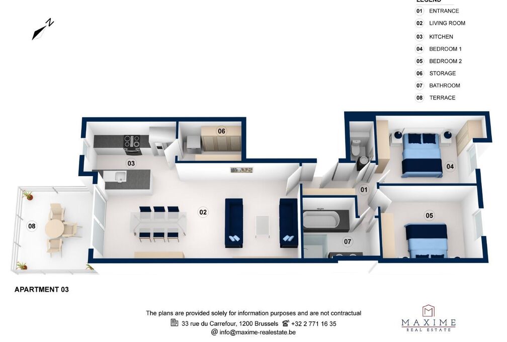 Ground floor for rent in Wezembeek-Oppem