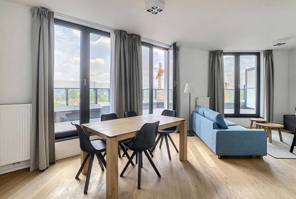 Penthouse te huur in Woluwe-Saint-Lambert