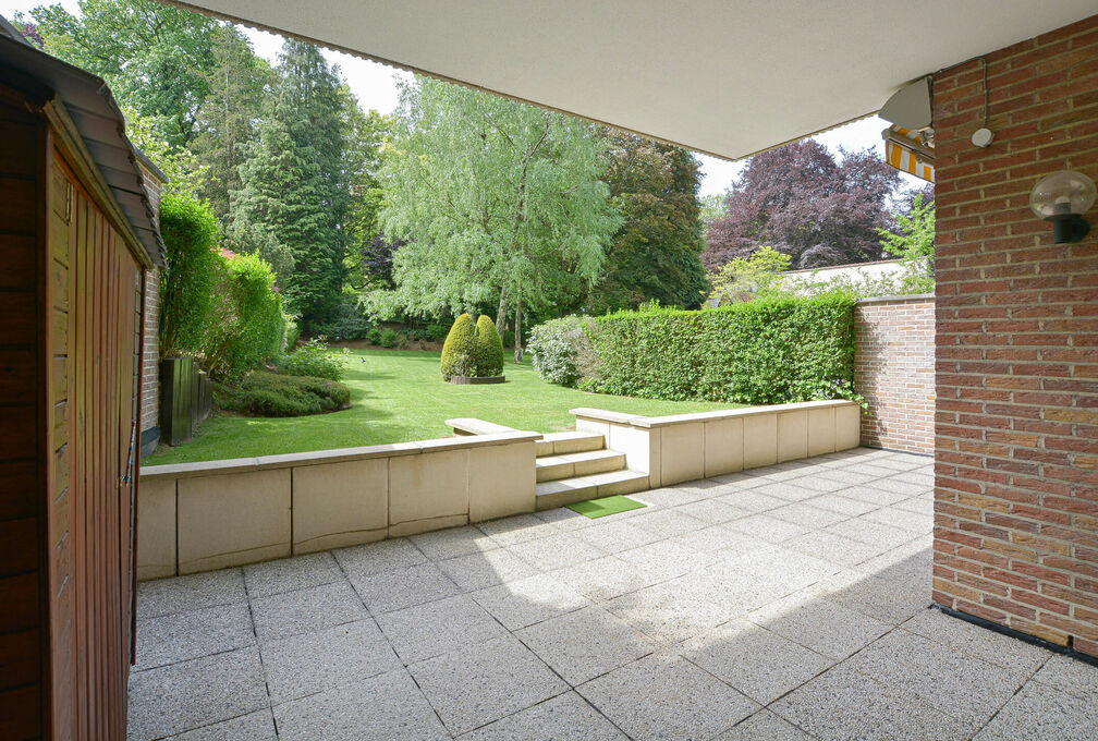 Rez-de-ch. avec jardin &agrave; vendre &agrave; Woluwe-Saint-Pierre