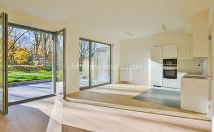 Ground floor with garden for rent in Elsene