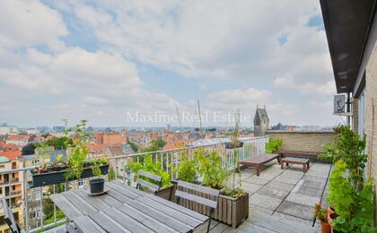 Penthouse à louer à Schaerbeek